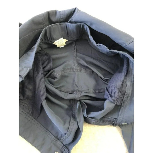 Duluth Trading Co Womens capri 14 Blue Cargo Hiking Active - Picture 15 of 15